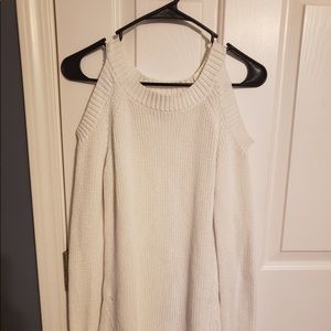 Loft white sweater